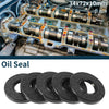 Make Model Oil Seal 34x72x10mm 5Pcs Rotary Shaft Seal NBR Rubber