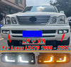 Lexus LX470 Front Bumper LED Fog Light Assembly (1998–2007)