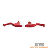 Harley Softail Slim FLSL FXBB Red Brake Clutch Hand Levers (2018-2023)