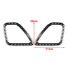 Jeep Cherokee Black Dashboard Air Vent Outlet Cover Trim (2014-2023)