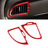 Kia Stinger (2018-2023) Red Dashboard Air Vent Outlet Cover Trim