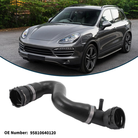Porsche Cayenne Radiator Hose Rubber Water Pipe 3.0L (2011-2014)