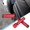 Motorcycle Pair 7mm Aluminum Alloy Rearset Fold Footrest Footpeg Red