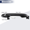Toyota Camry Front Left Right Exterior Door Handles (2007-2011)