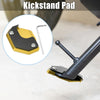 Honda - Black Yellow Aluminum Alloy Motorcycle Kickstand Pad