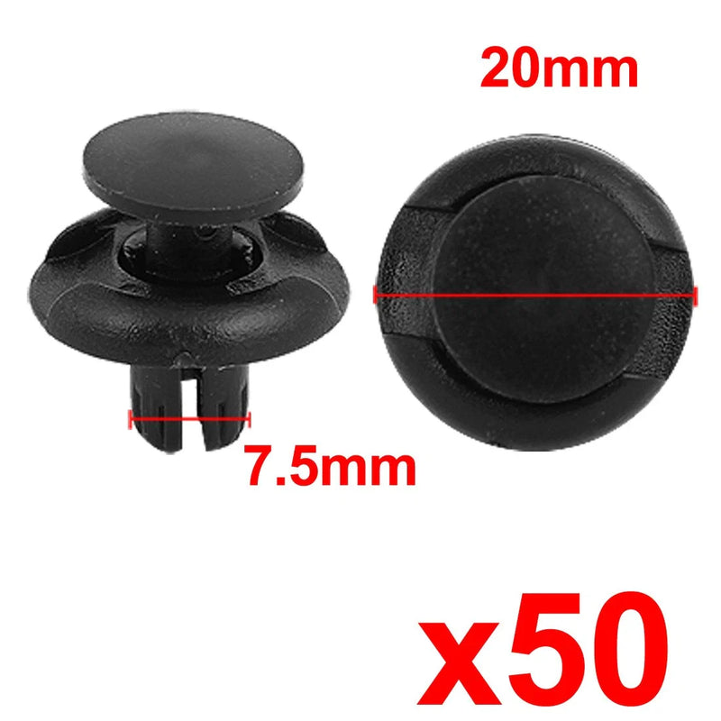 Honda Acura 50 Pcs Front Mudguard Retainer Clips (2001-2023)