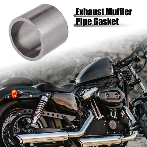 Motorcycle 38mm ID 46mm OD Exhaust Muffler Pipe Gasket Graphite Seal Ring