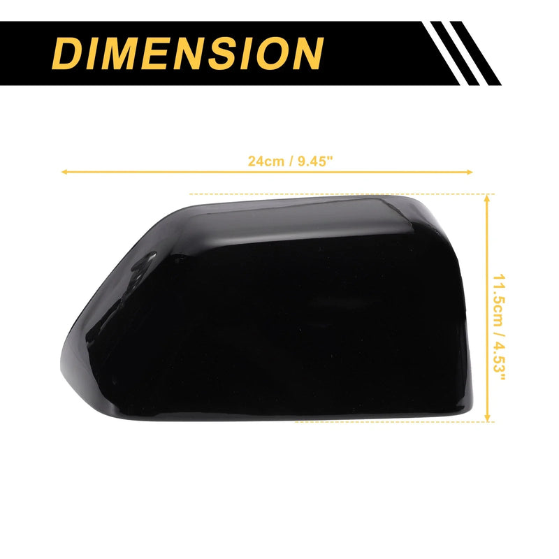 Ford F-250 F-350 F-450 F-550 Right Side Mirror Cover Cap Gloss Black (2017-2023)