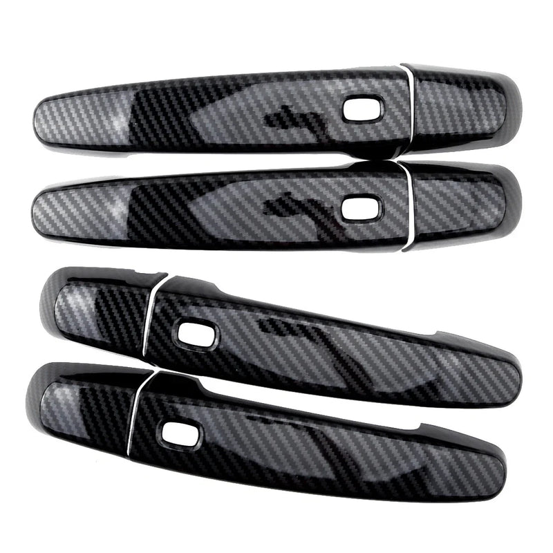 Chevy Malibu Carbon Fiber ABS Exterior Door Handle Cover (2016-2018)