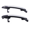 Hyundai Santa Fe CM 2 x Front Outer Door Handles Chrome (2005-2012)