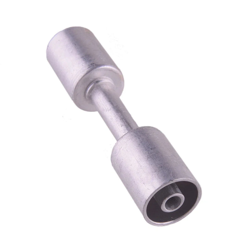 A / C Hose 3 x Aluminum Fitting Straight Beadlock Splice (Fits #6 #8 #10)