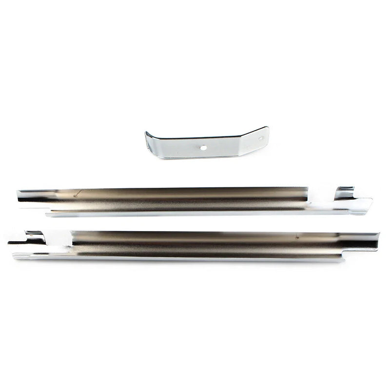 Harley Softail Twin Cam Chrome Down Tube Frame Covers (2000-2006)