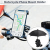 Handlebar Mount Motorcycle Phone Mount Holder 4.7-7.2" Phones
