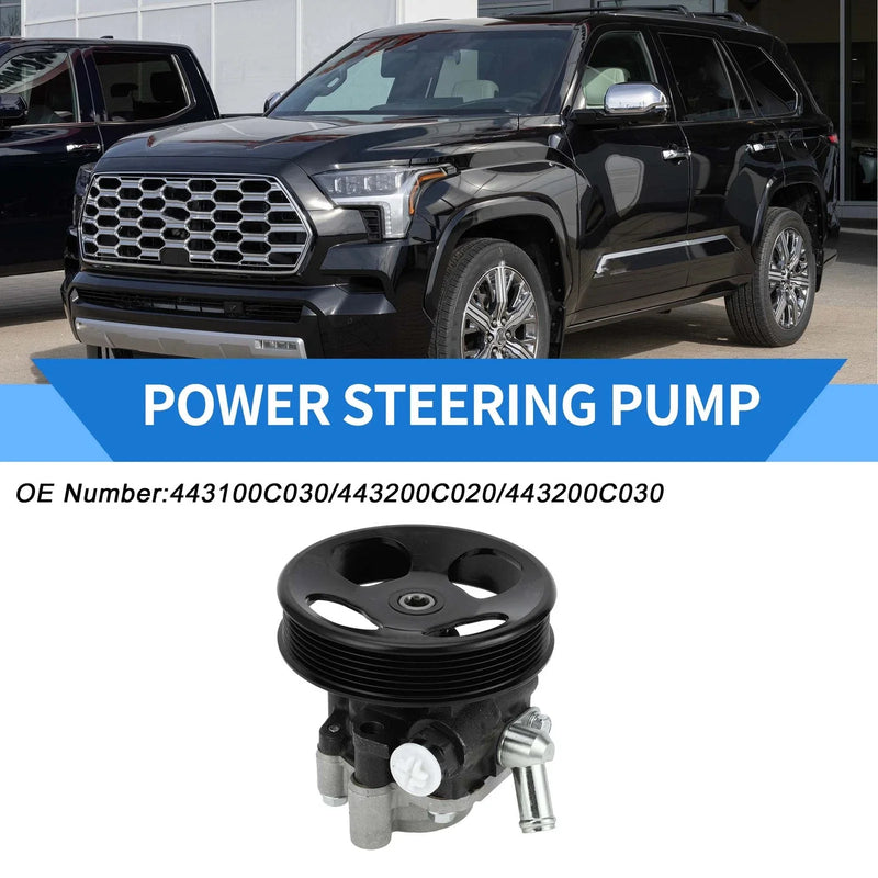 Toyota Sequoia Tundra Power Steering Pump w/ Pulley (2001-2023)