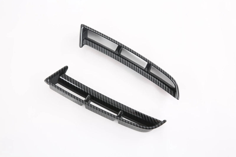 Hyundai Tucson Carbon Fiber Fog Light Eyebrow Cover Trim (2022)