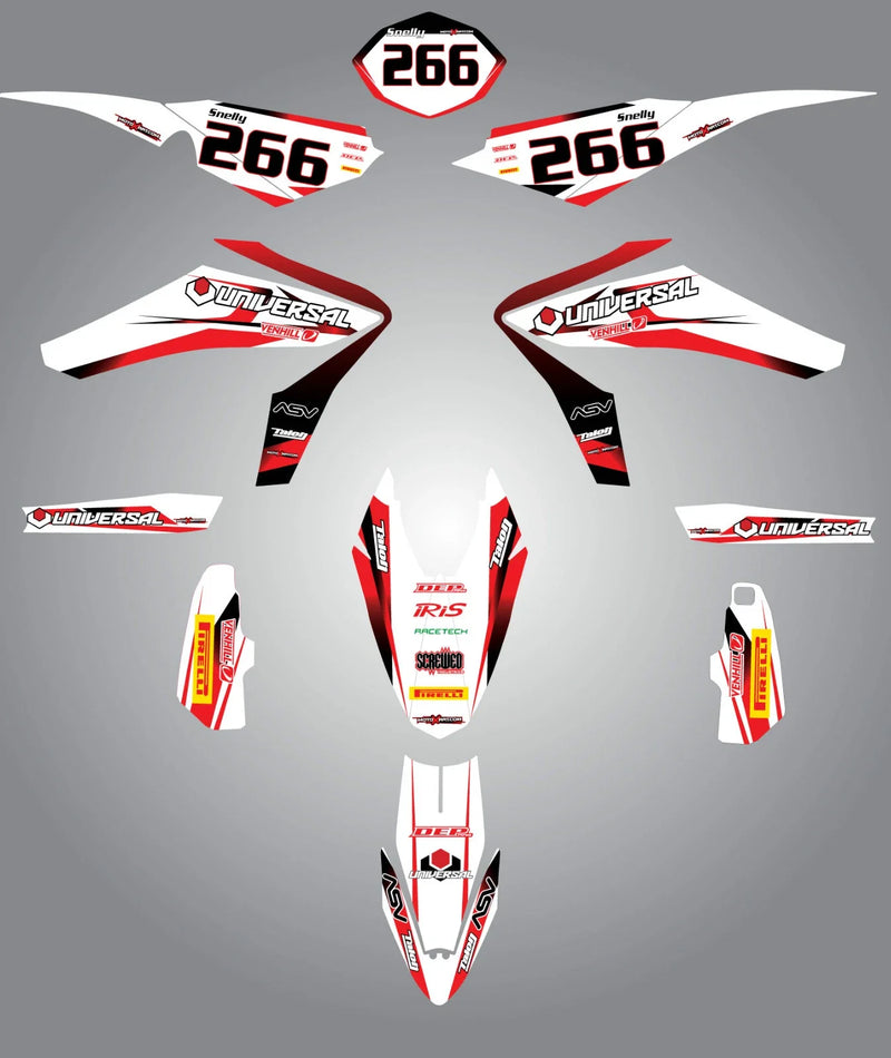 Husqvarna TE 449 511 Custom Graphic Kit (2011-2014)