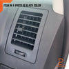 Toyota Hilux Ute Vigo Black 4 x Air Vent Grilles (2005-2014)