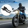Kawasaki Z650 Solid Black Adjustable Brake/Clutch Levers (2017–2023)