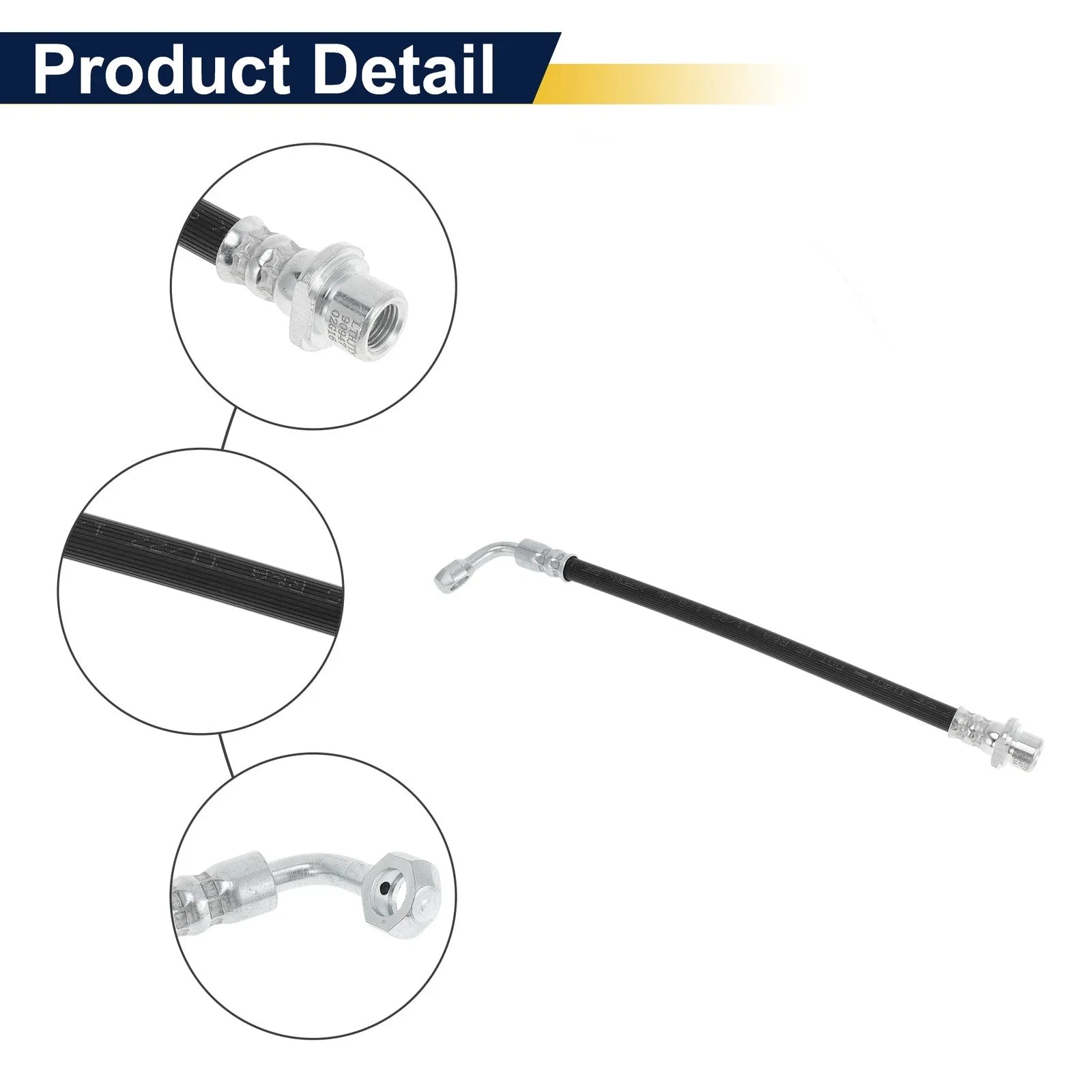 Rear Left Brake Hose for Toyota Tacoma (2005-2015) Hydraulic Brake Line