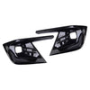 Honda Civic 11th Black Fog Light Covers (2022-2024)