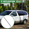 Toyota Sienna Rear Left Door Window Belt Weatherstrip (2004–2010)