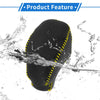 Toyota RAV4 2019-2024 Black Yellow Faux Leather Gear Shift Knob Cover