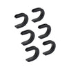 Harley 6 x Luggage Rack Backrest Side Plate Mounting Brackets