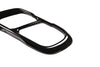 BMW X5 2019 Pair Black Rear Exhaust Tip Cover End Pipe Trim Fit