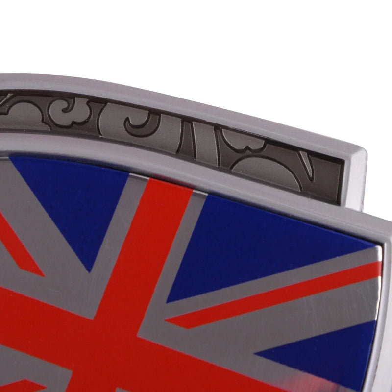 3D Metal England Union Jack Flag Car Fender Emblem Badge Sticker