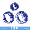Chevy Camaro Blue AC Vent Ring Covet Trim (2017-2021)