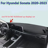 Hyundai Sonata Car Leather Dashboard Cover Pad (2020–2023)