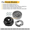Honda Rubicon 500 Rear Brake Drum & Cover w/Shoes (2001–2014)