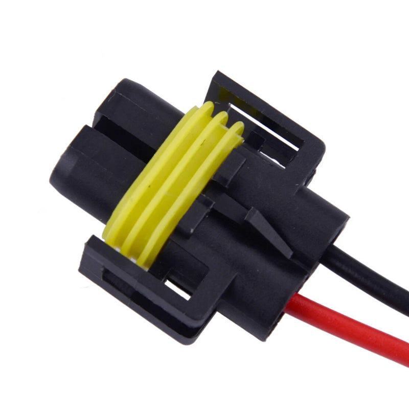 Car Female 880 Fog Light Bulb Plug Adapter Socket Wire Harness