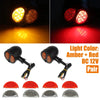Harley Pair / 2 x Motorcycle Turn Signal Light 4 Wire LED