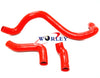VW Golf Jetta Bora MK4 IV 1.8T Turbo Red Silicone Radiator Hoses (1999-2005)