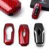 Ford F-150, Fusion Red Carbon Fiber Remote Key Fob Cover (2013-2016)