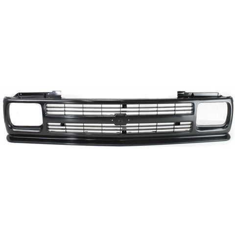 Grille For 91-93 Chevrolet S10 91-94 S10 Blazer Black