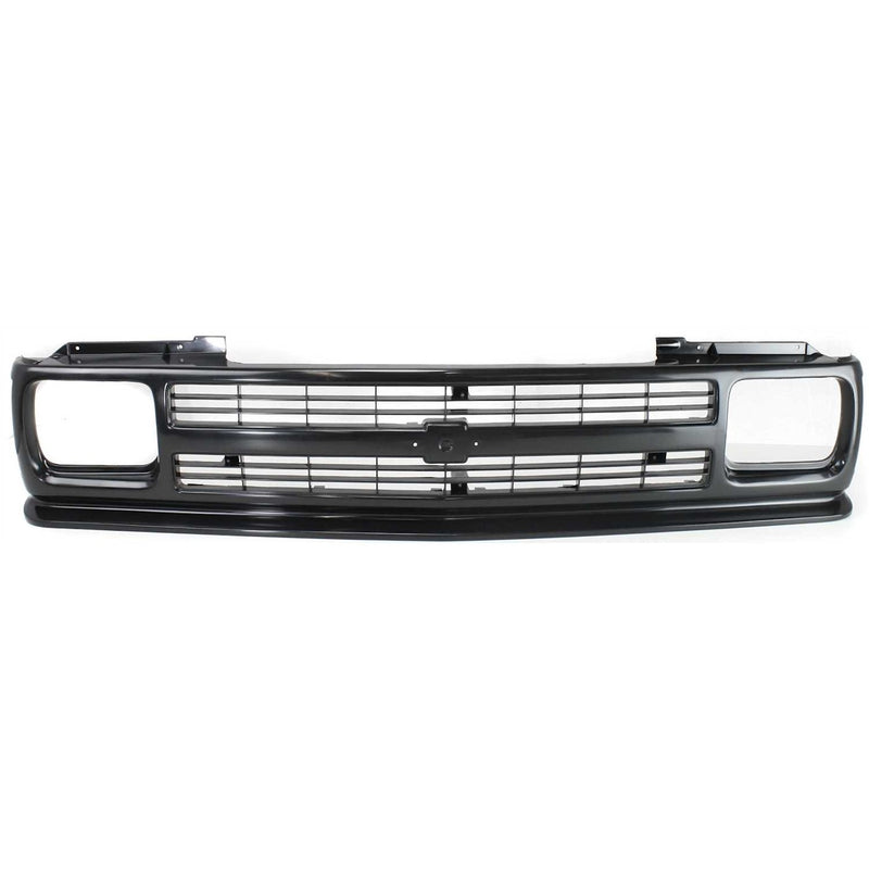 Grille For 91-93 Chevrolet S10 91-94 S10 Blazer Black