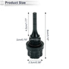 Engine Crankcase Titanium Tone 1 x Motorcycle Engine Oil Dipstick Cap Plug