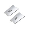 W204 W212 Button Covers Sequins ABS Silver