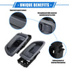 Toyota Sequoia (2004-2007) Gray Automotive Interior Door Handles