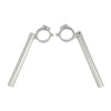 Suzuki GSXR600 750 Silver Clip-On Handlebars (2006-2010)