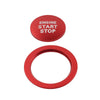 Toyota Tacoma, Yaris, Prius, RAV4 Red Engine Start Stop Push Button Cover Ring (2005-2023)