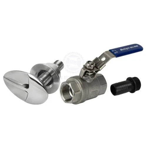 All Models Deck Wash Water Pickup Kit Super Sucker Stainless Steel
