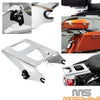 Harley Touring Street Glide Road King Chrome Luggage Rack (2014-2020)
