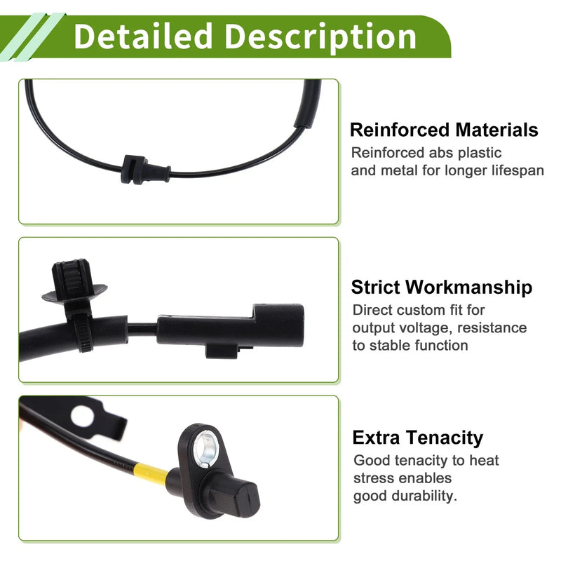 Ford Fusion ABS Wheel Speed Sensor (2014-2018)