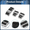 Ford Fiesta (2013-2024) Silver Tone 3 x Foot Accelerator Pedal Covers