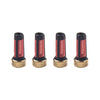 BMW M3 325i 525i E36 E34 Fuel Injectors Seal Kit / 6 x / (1988–1999)