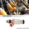 Lexus LX450 4.5L (1996-1997) 1 x Pink Silver Tone Fuel Injector
