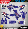 Yamaha YZF 250 Custom Decal Kit (2014-2018)